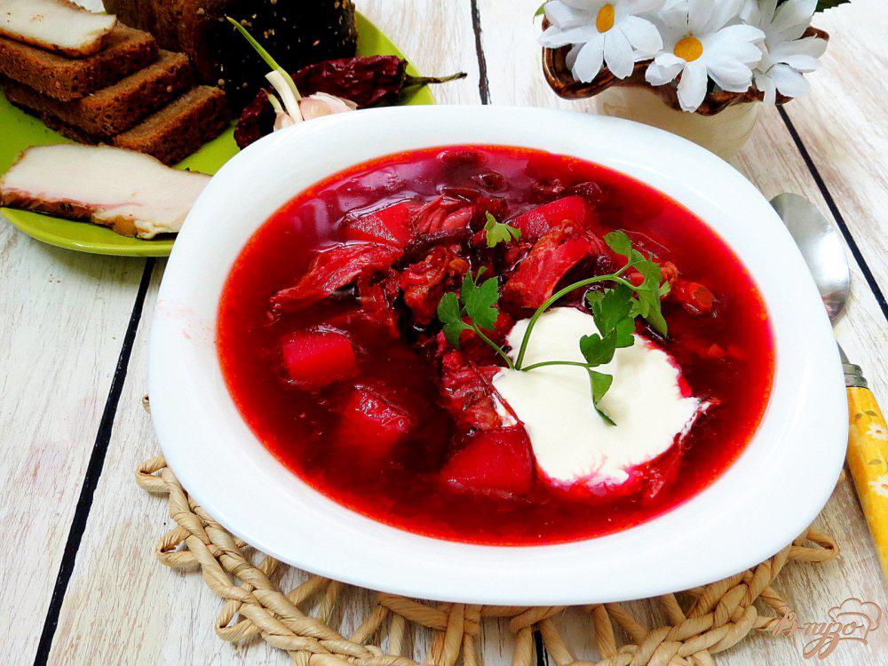 Борщ по-крестьянски