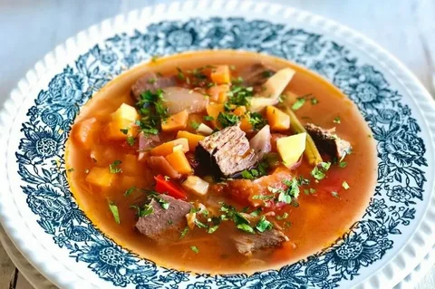 Чорба с крольчатиной