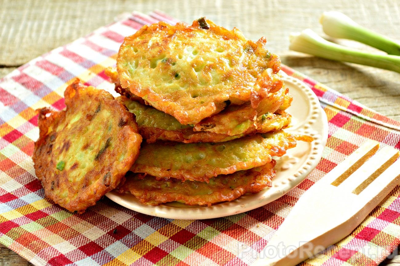 Драники с кабачками