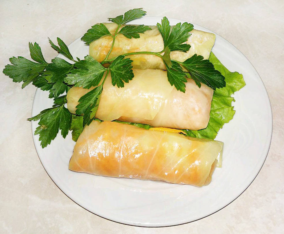 Голубцы с овощной начинкой