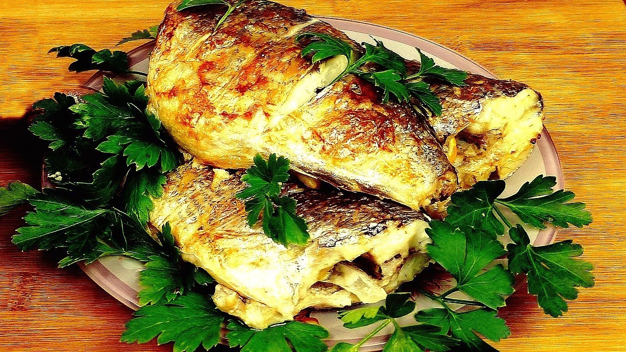 Сельдь, запеченный с яйцами